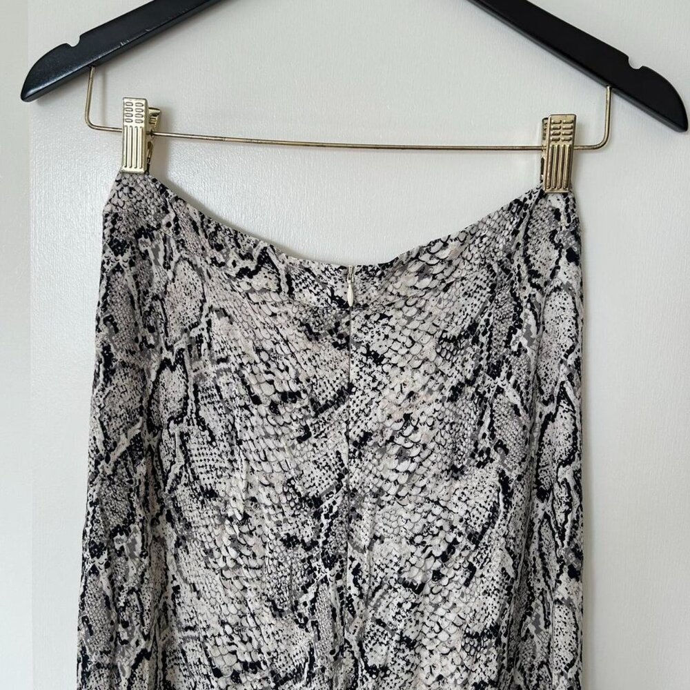 Reformation python snakeskin SORRENTI print high-… - image 4